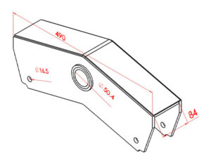 Balança Asa Delta - BL1030RDR