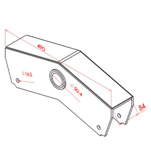 Balança Asa Delta - BL1030RD