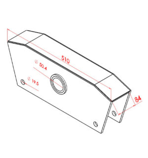 Balança Rodoviária Reta Ponta Caída - BL1131RV