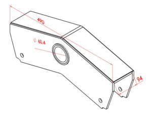 Balança Asa Delta - BL2102RD