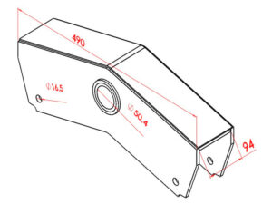 Balança Asa Delta - BL2121RS