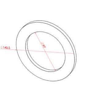 Arruela de Encosto Extorno Balança - CN142978