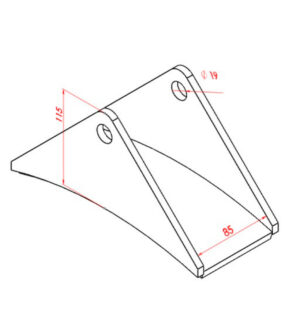 Deslizante Mercedez - DL1621MB