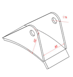 Deslizante Mercedez - DL1622MB
