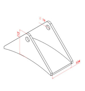 Deslizante Axor - DL1623MB