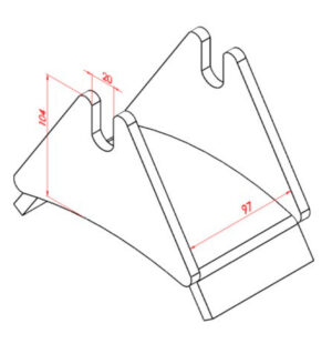 Deslizante Facchini Moderno - DL2410FC