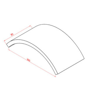 Peito de Pombo 200x90, chapa 3/8 - P91219UN