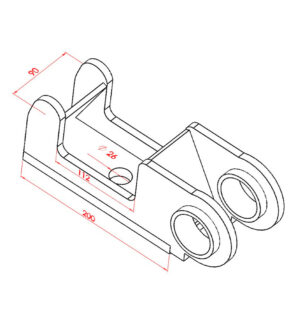 Sapata Randon - SP1001RD
