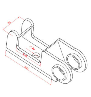 Sapata Randon - SP1002RD